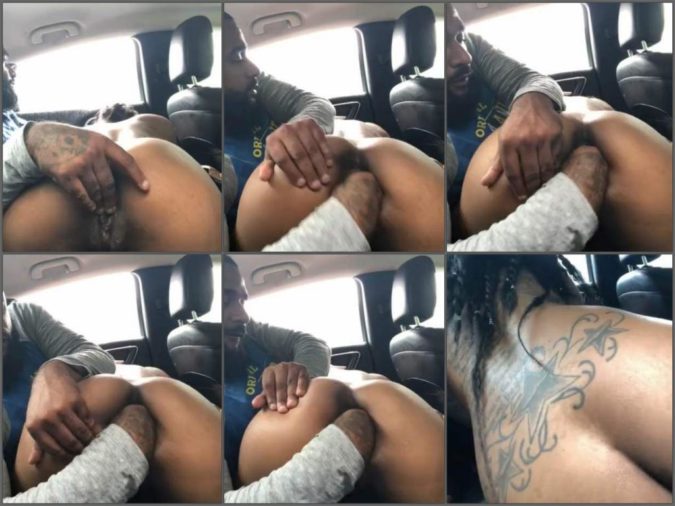 Busty ebony gets fisted vaginal in the car â€“ tattooed, pussy fisting  download free fisting at our extreme porn hub