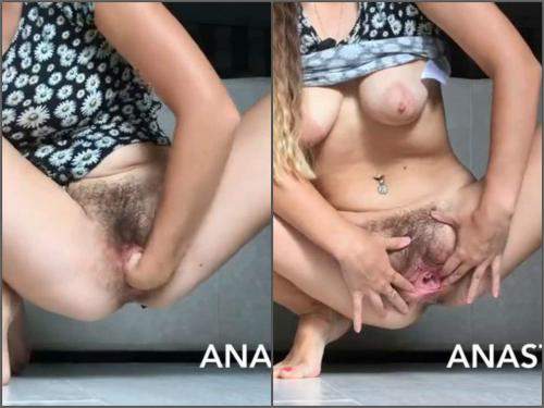 Honey Anastazzzi my hairy pussy want hard fisting webcam â€“ pussy fisting,  closeup download free fisting at our extreme porn hub