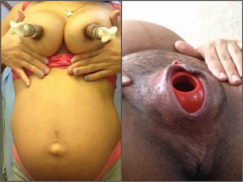 Extreme Pregnant Porn - Pregnant girl compilation extreme vaginal stretching with bottles, dildos  and balls â€“ girl gets fisted, busty girl download free fisting at our extreme  porn hub