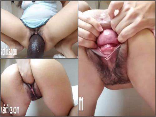 Pussy Fisting Hairy - Amazing hairy pussy pornstar BBC dildo and fist penetration inside â€“ solo  fisting, girl gets fisted download free fisting at our extreme porn hub