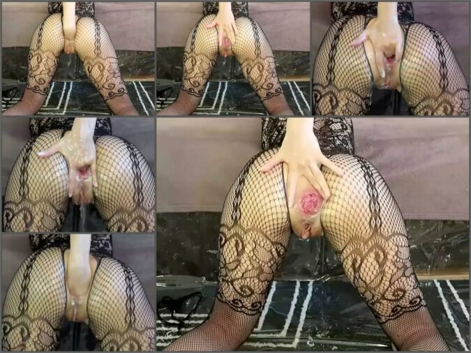 Sexy ebony girl anal insertion - Porno photo