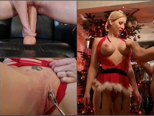 Swedish felisie Christmas corner fuck fans and having a naughty december amateur - deepthroat, huge dildo